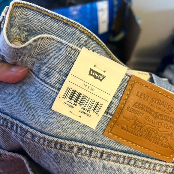 NWT LEVIS LOW RISE STRAIGHT LEG DAD JEANS - Picture 6 of 6